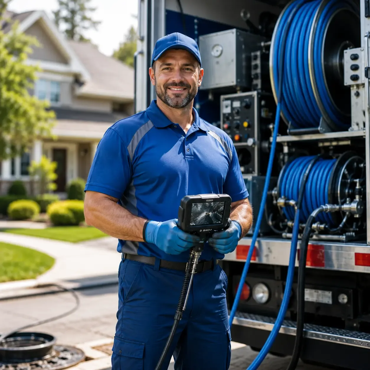 Local outdoor drain cleaning specialists in Casstown, OH